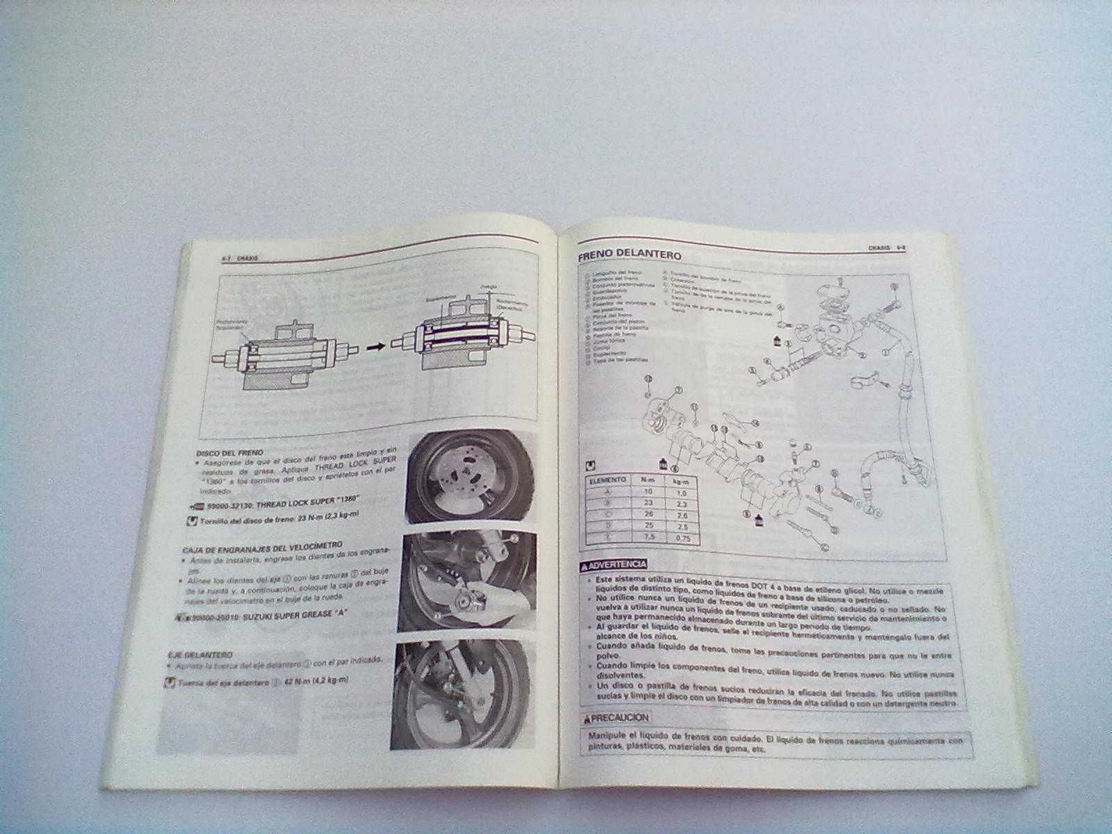 Manual Técnico Oficial Suzuki AY 50