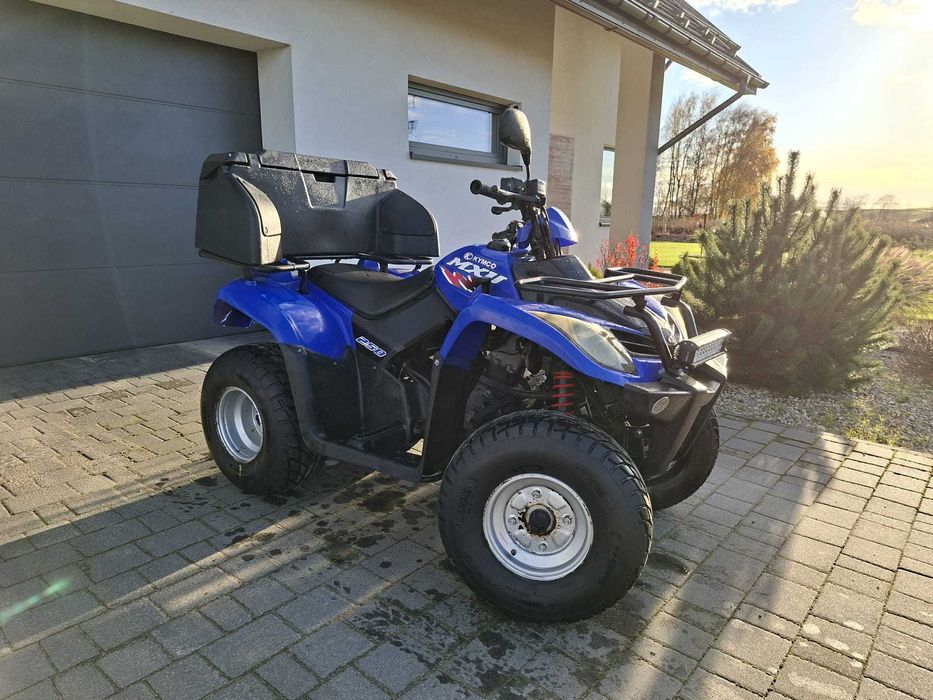 Quad KYMCO MXU 250 2x4 Homologacja, Zarejestrowany, Hak, Kufer