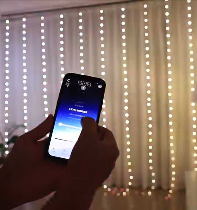 Світлодіодні гірлянди штори 3 на 2 метри