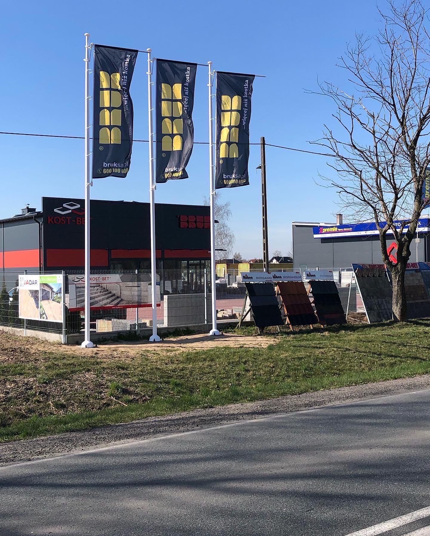 Maszt flagowy sieradz maszty reklama