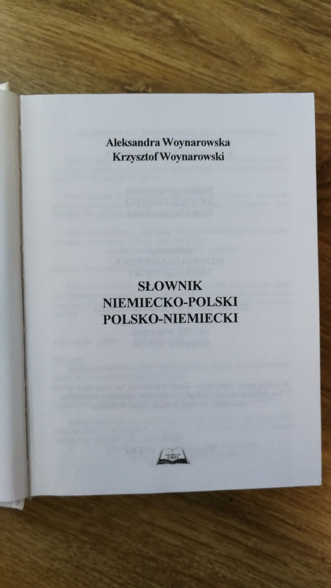 Słownik niemiecko-polski polsko-niemiecki