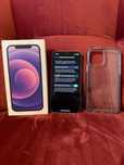 Piękny fioletowy iPhone 12 64 gb 100% baterii!