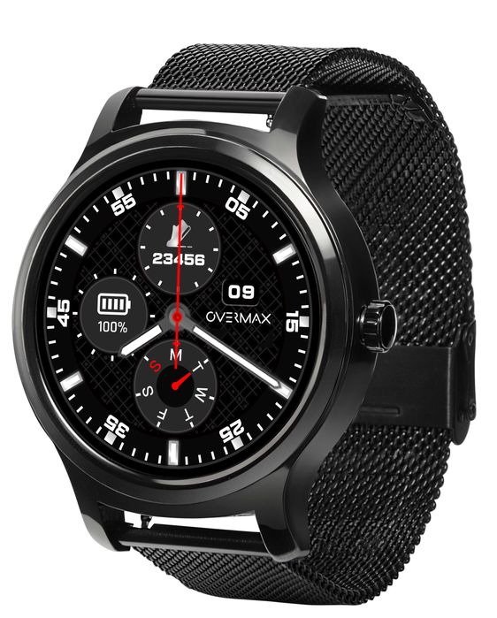 Jak NOWY Smartwatch Overmax Touch 2.6 KOMPLET 3 paski IP67