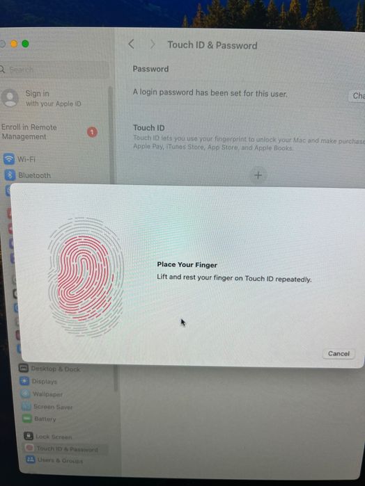 MacBook Pro 13’ 2020 A2338 M1/16GB/256GB - MDM на запчастини
