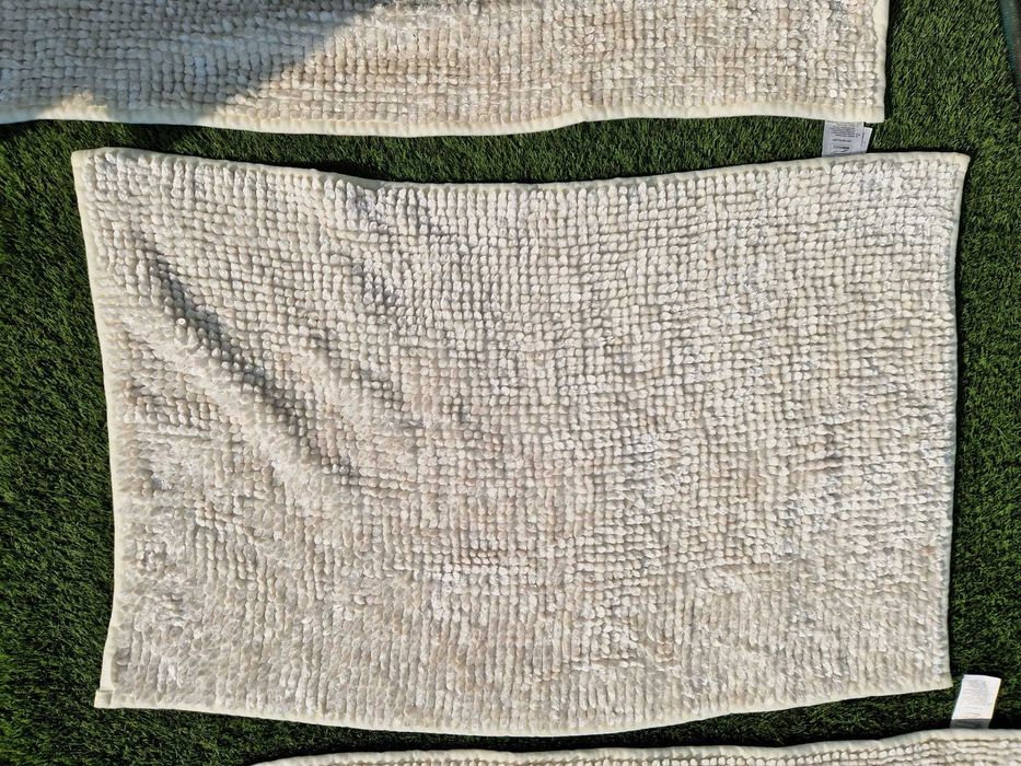 2 conjuntos de tapetes WC