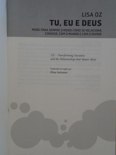 Tu, Eu e Deus de Lisa Oz