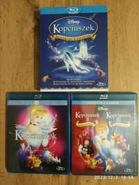 Disney Kopciuszek blu-ray trylogia