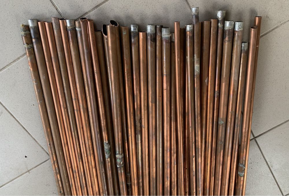 Труби мідні були у використанні 15,18 мм