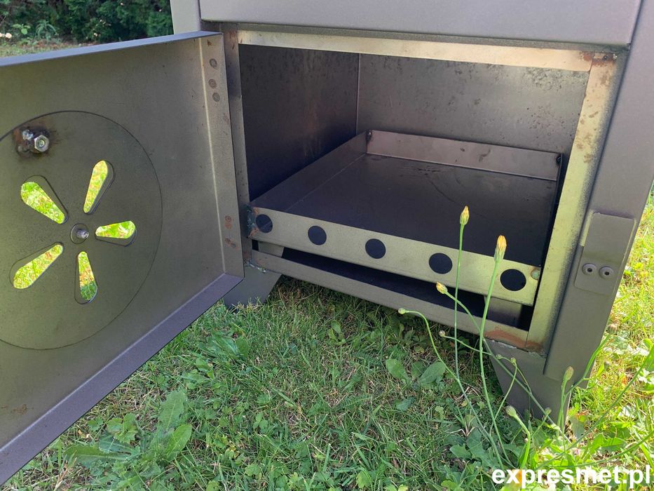 Wędzarnia ogrodowa Wędzarka stalowa metalowa wędzok GRILL opalana drew