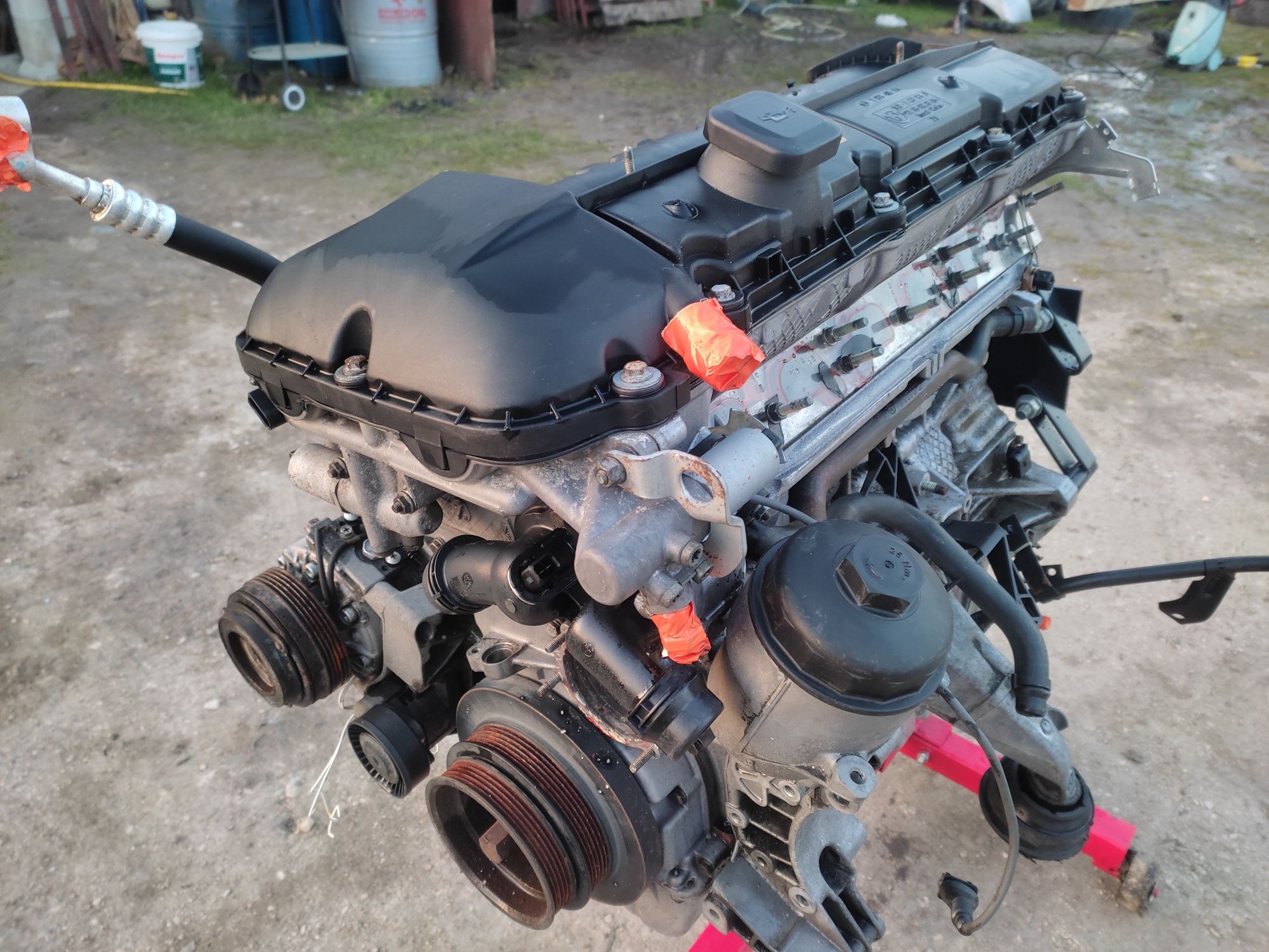 Silnik m54b22 2.2 BMW E60 słupek