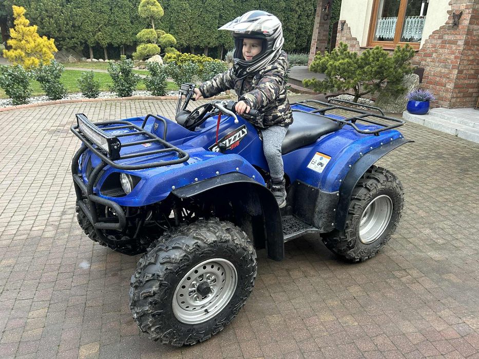Yamaha Grizzly 350 ! Polecam