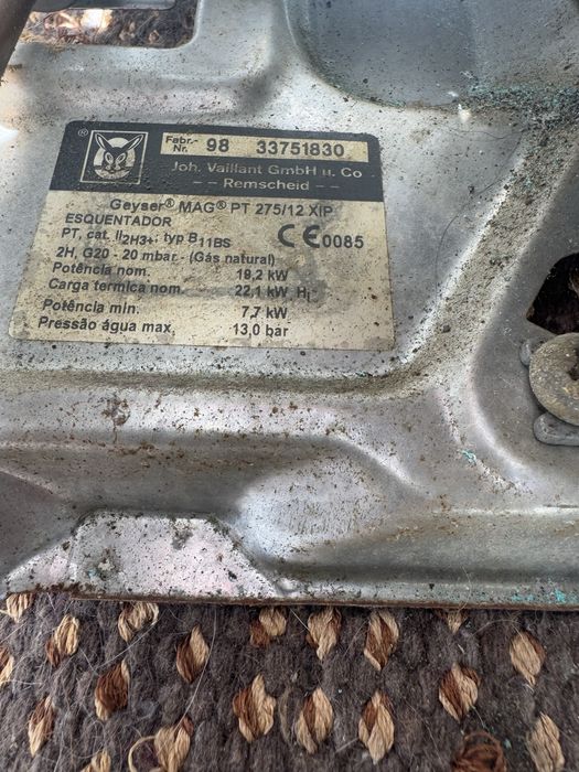 Esquentador Vaillant Electronic