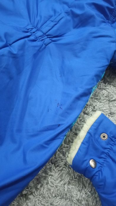 Комбінезон трансформер кокон зимовий на овчинні 6-18 місяців