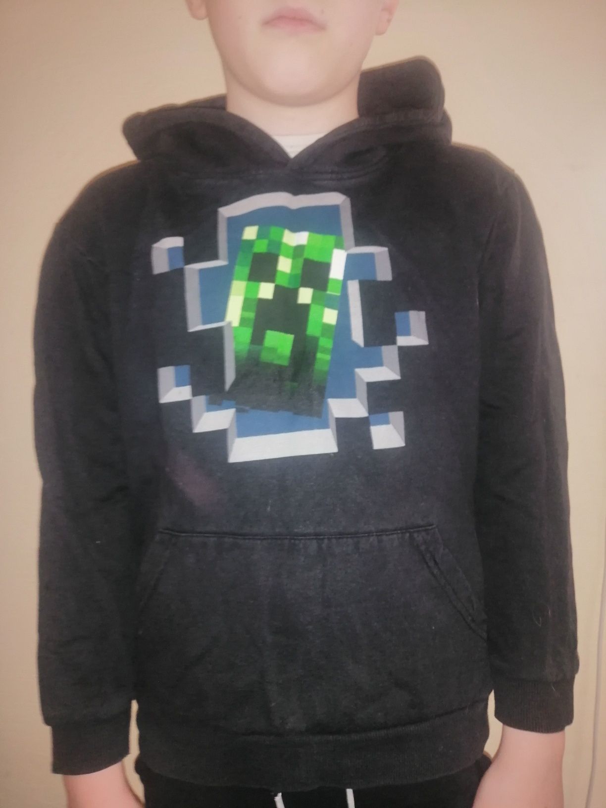 Bluza minecraft creeper