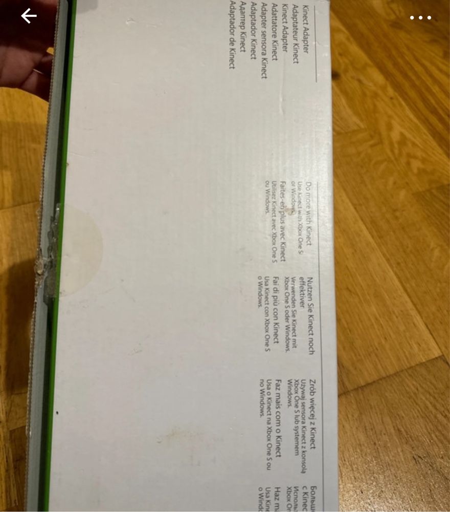 Adapter kinect xbox