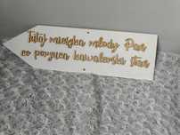 Drogowskaz weselny