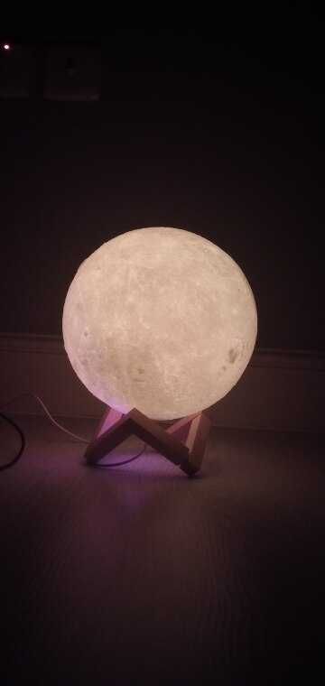 Нічник місяць, Moon Lamp 13 см, ночник, луна, нічник луна, місяць
