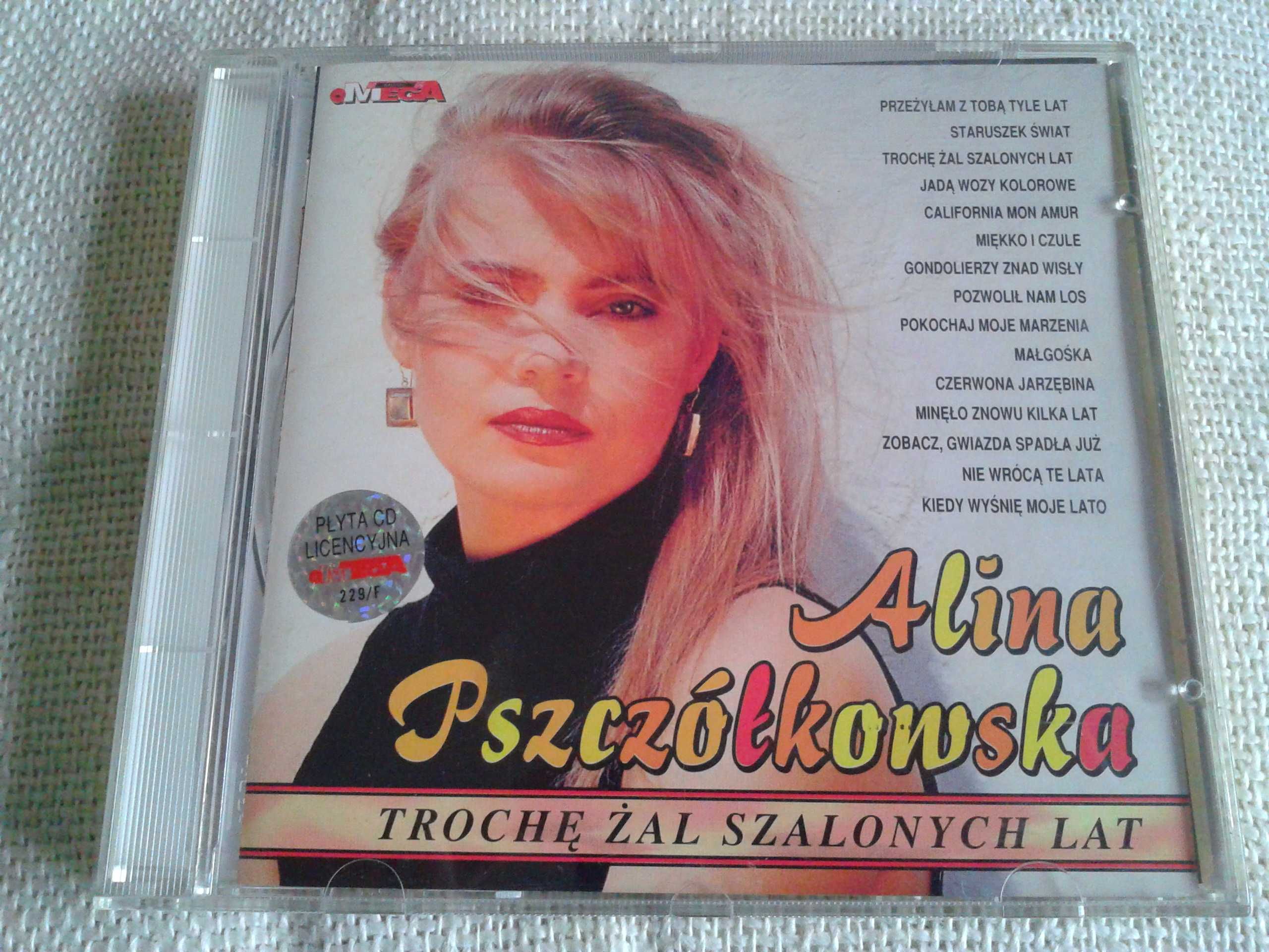 Alina Pszczółkowska - Trochę Żal Szalonych Lat   CD