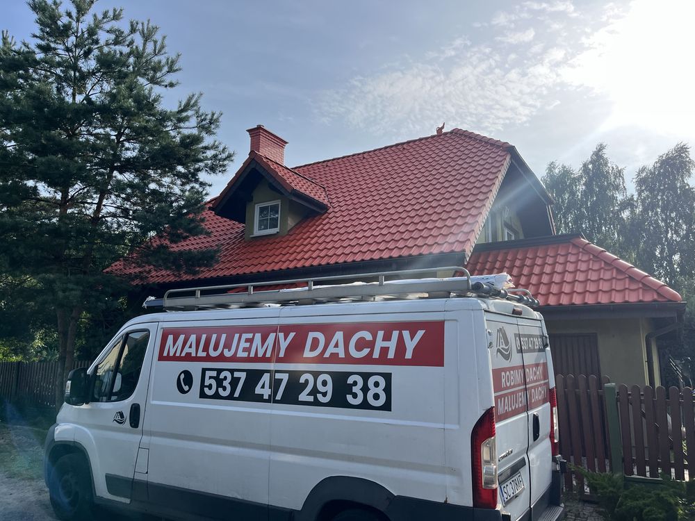 Renowacja malowanie dachów blachodachówka/dachówka Częstochowa