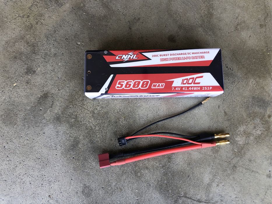 Bateria lipo 7,4 volts 100 c