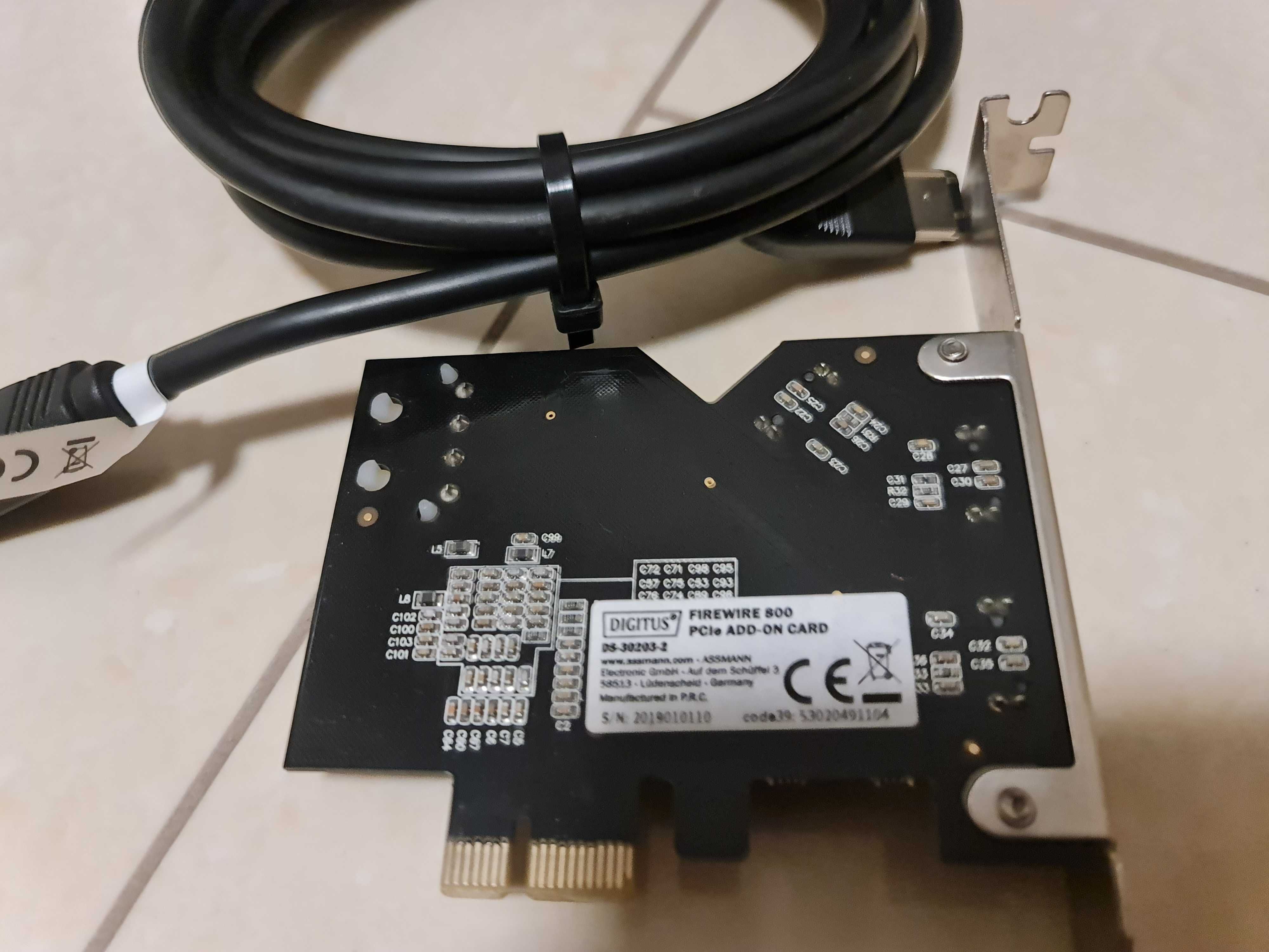 Interfejs audio  Focusrite Saffire Pro 24 DSP plus karta PCie FireWire