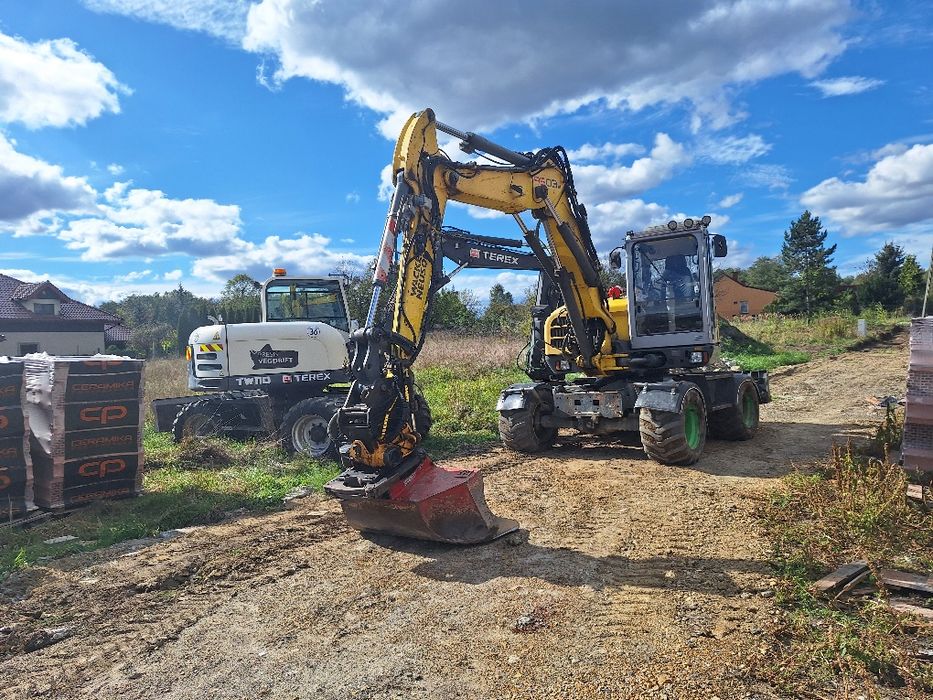 *wynajem*uslugi*minikoparka*miniladowarka*wozidlo*rębak*Zagęszczarki*