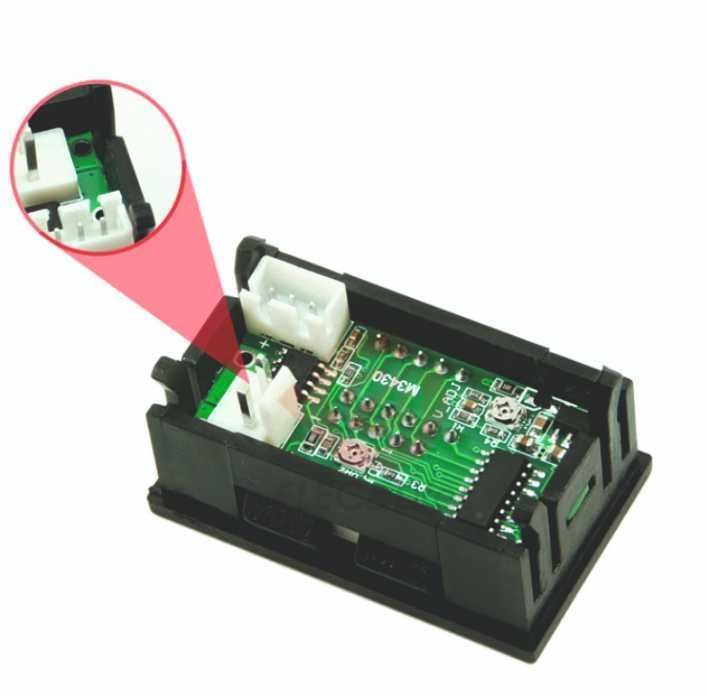 Woltomierz Amperomierz DC 100A 100V Prąd Stały