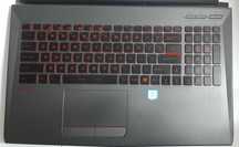 Palmrest (obudowa górna) z klawiaturą i touchpadem laptop MSI MS-16J9