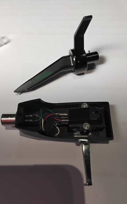 Ortofone MKII Mix e Shure M91ED cabeças pára giradiscos