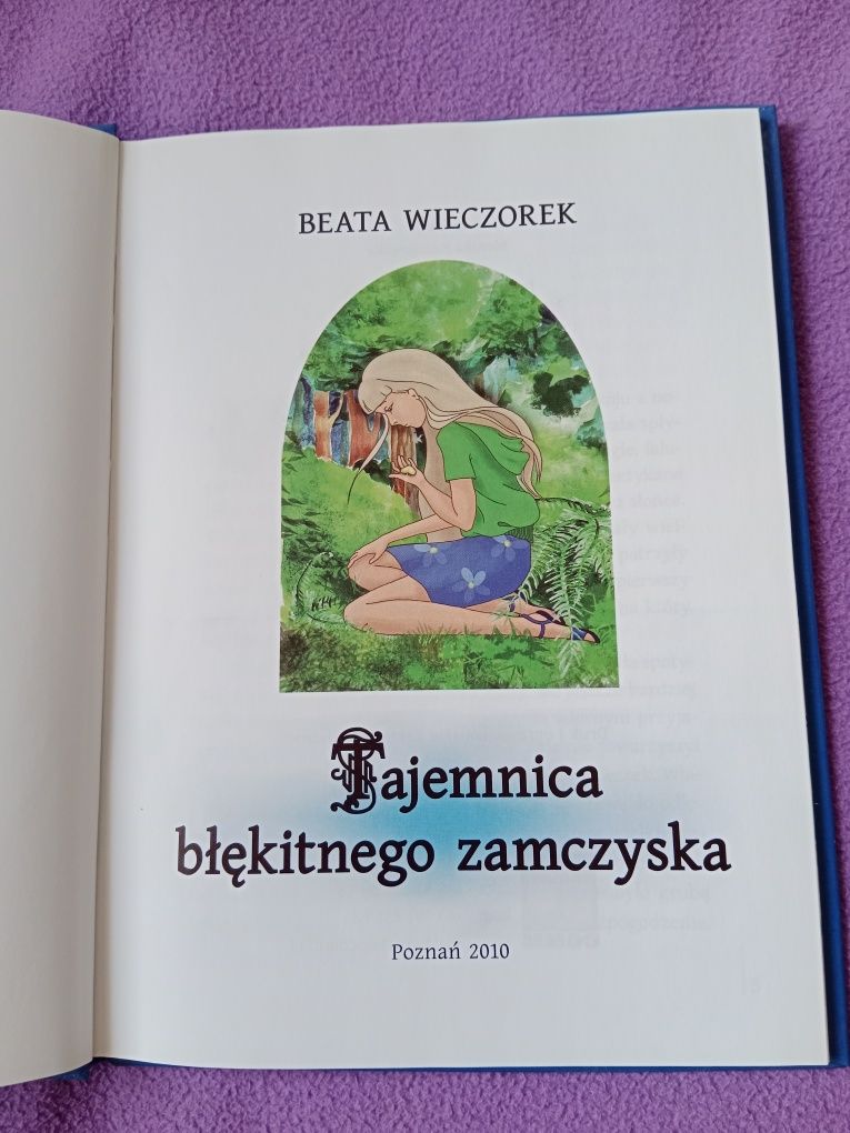 Książka - Tajemnica błękitnego zamczyska - Beata Wieczorek