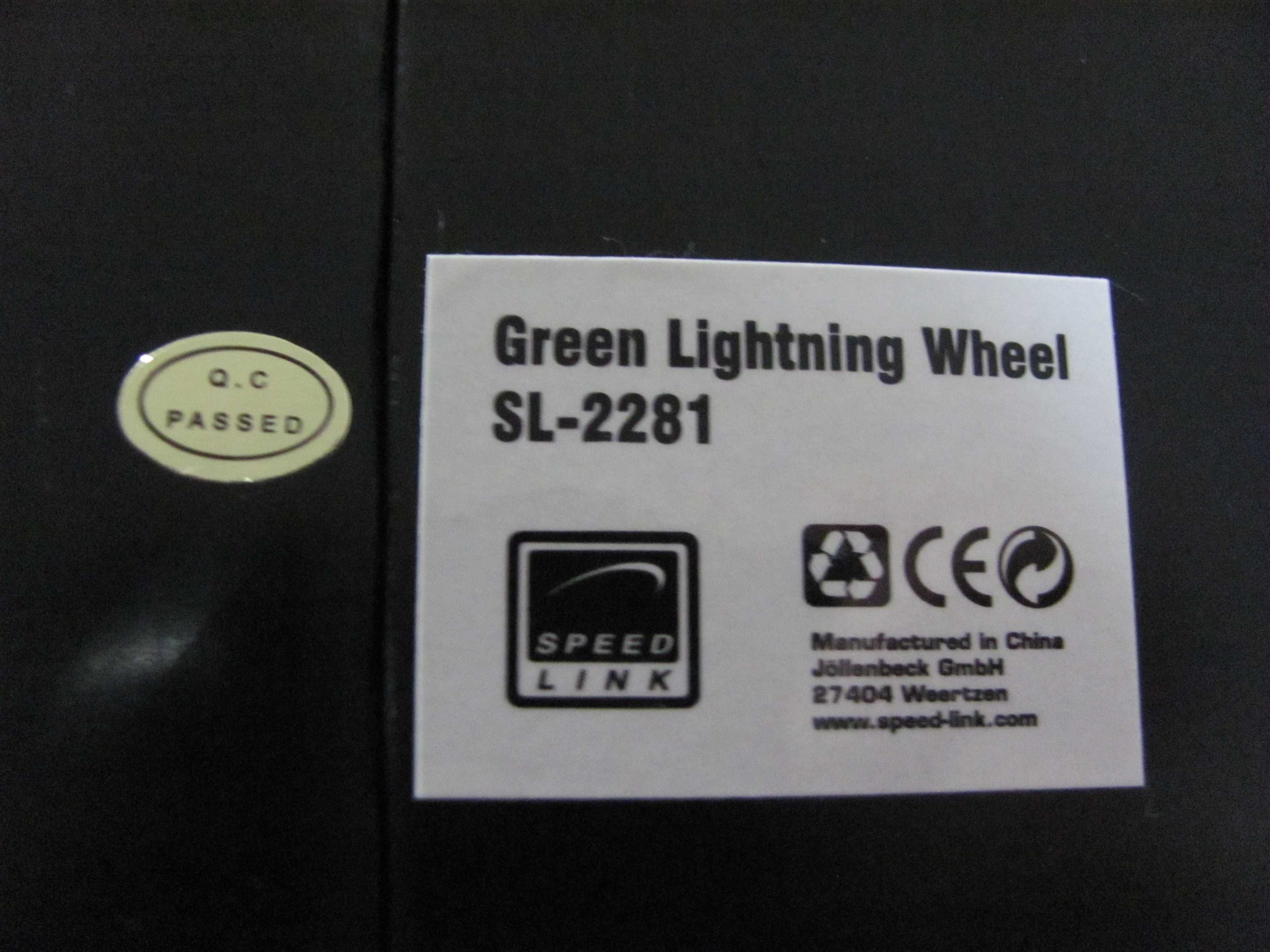 NOWA Kierownica Speed Link SL-2281 XBOX Green Lightning Wheel