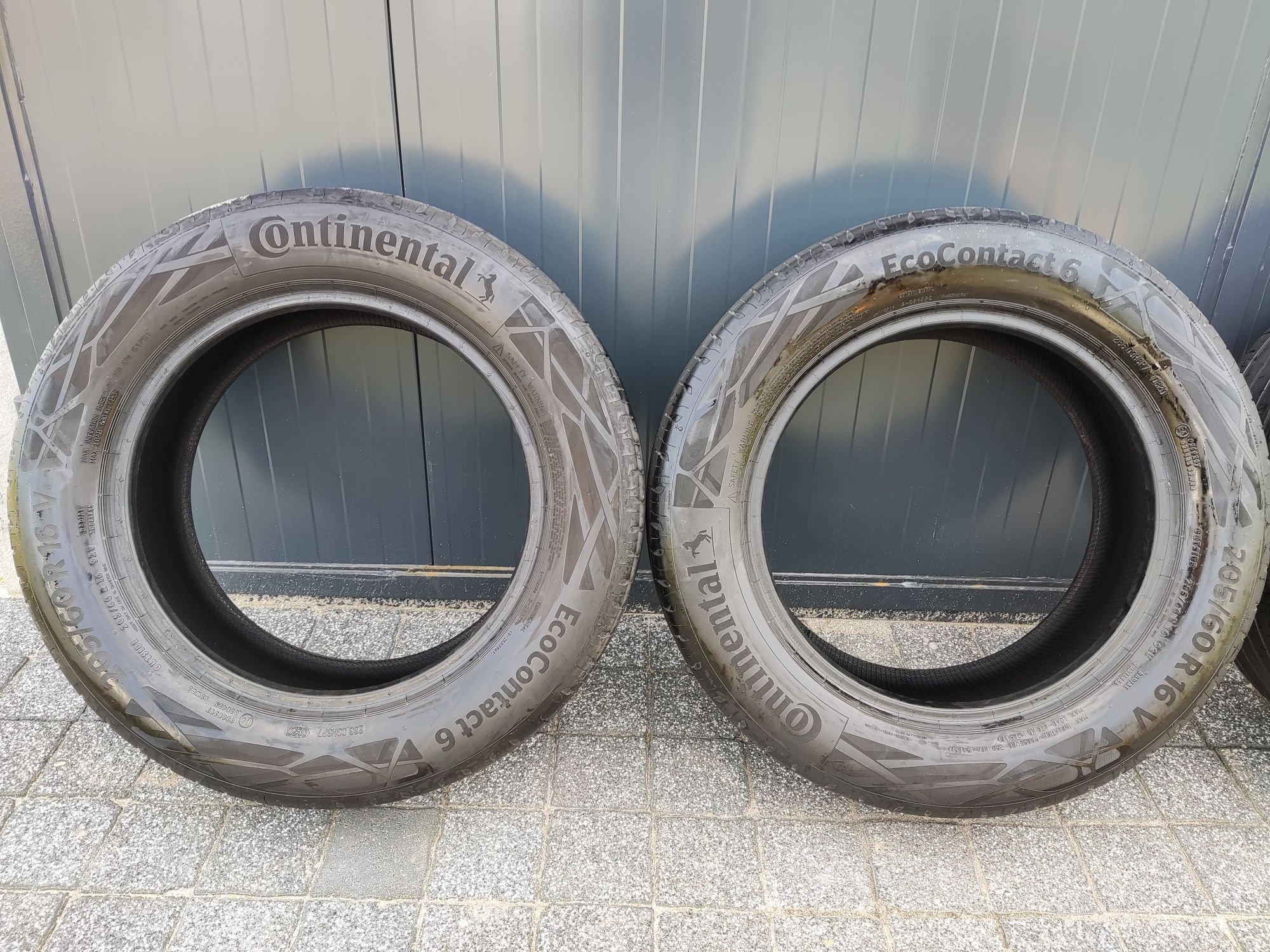 Komplet opon letnich 205/60 R16 CONTINENTAL (CENA ZA KOMPLET)