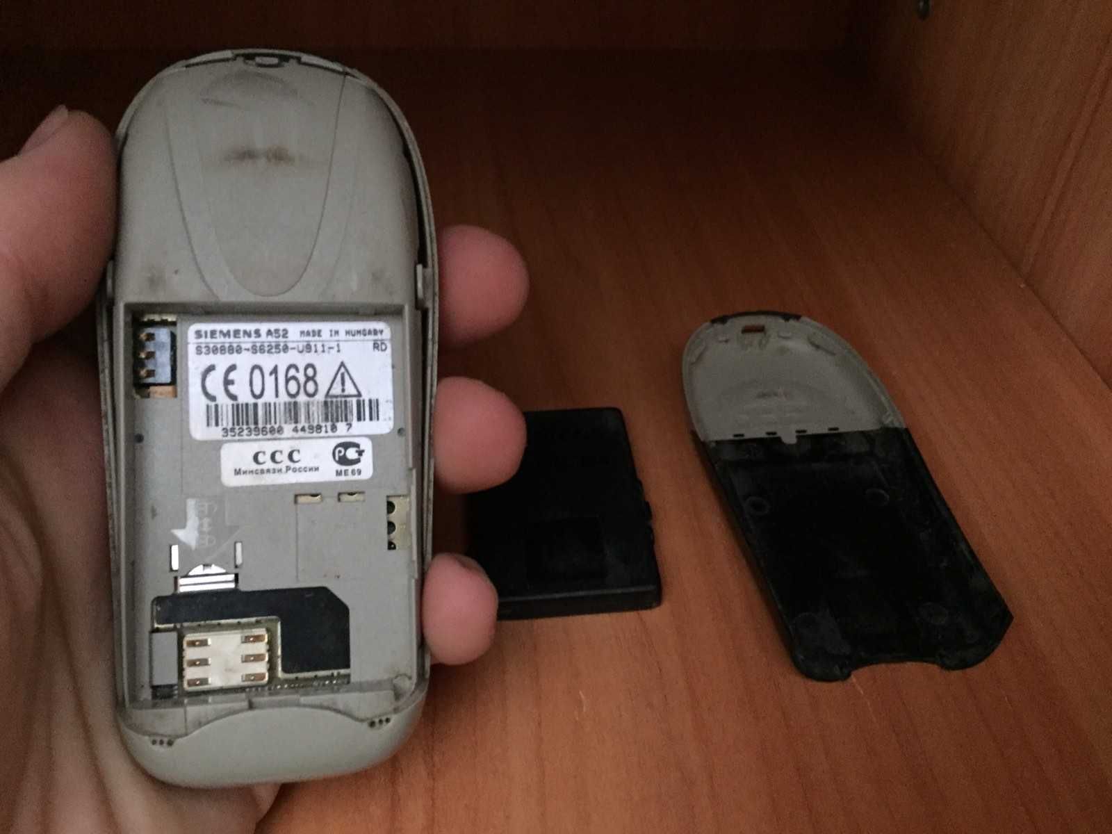 Мобільний телефон SIEMENS A52 робочий, але погана батарея