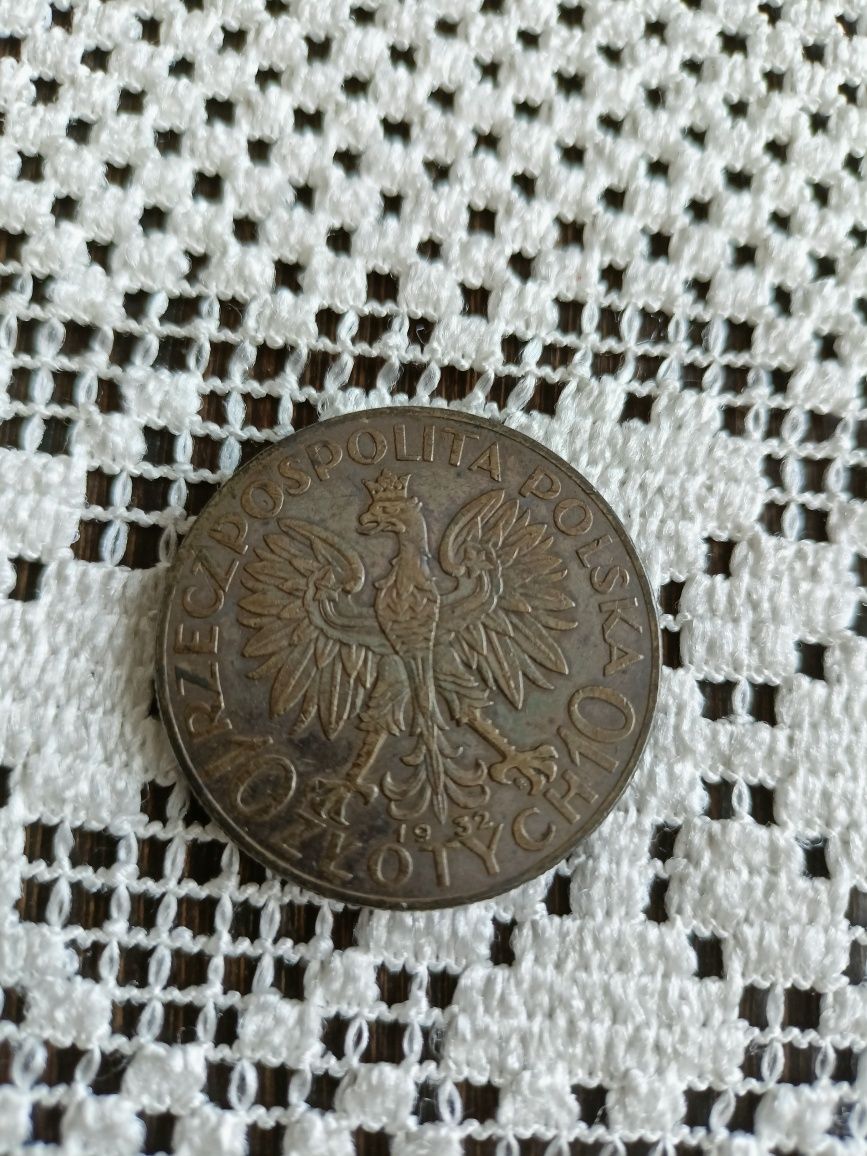 Moneta 10zl 1932 rok