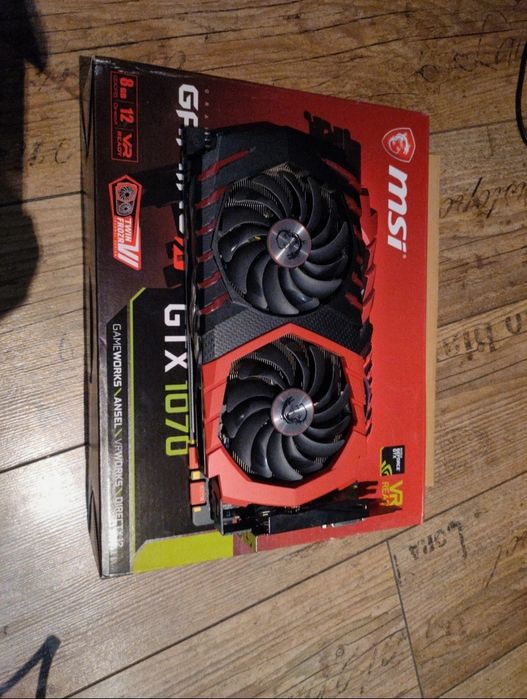 Karta Graficzna MSI GeForce GTX 1070 gaming x 8GB
