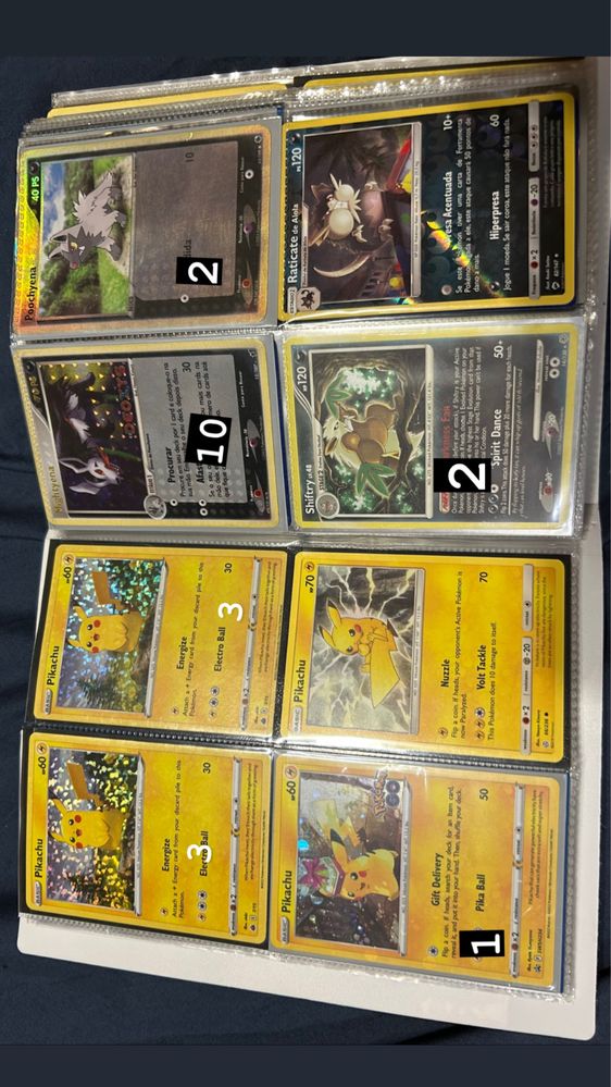 Cartas Pokémon Raras