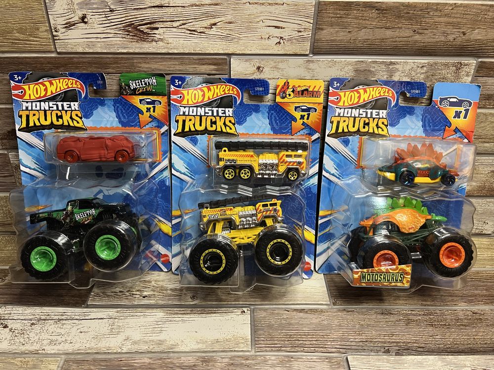 Машинки Hot Weels Monster Trucks