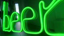Neon zielony BEER
