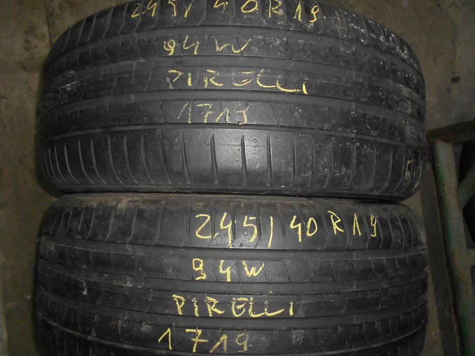 OPONY 245/40R19 PIRELLI PZERO TM  DOT 1719 7.1MM