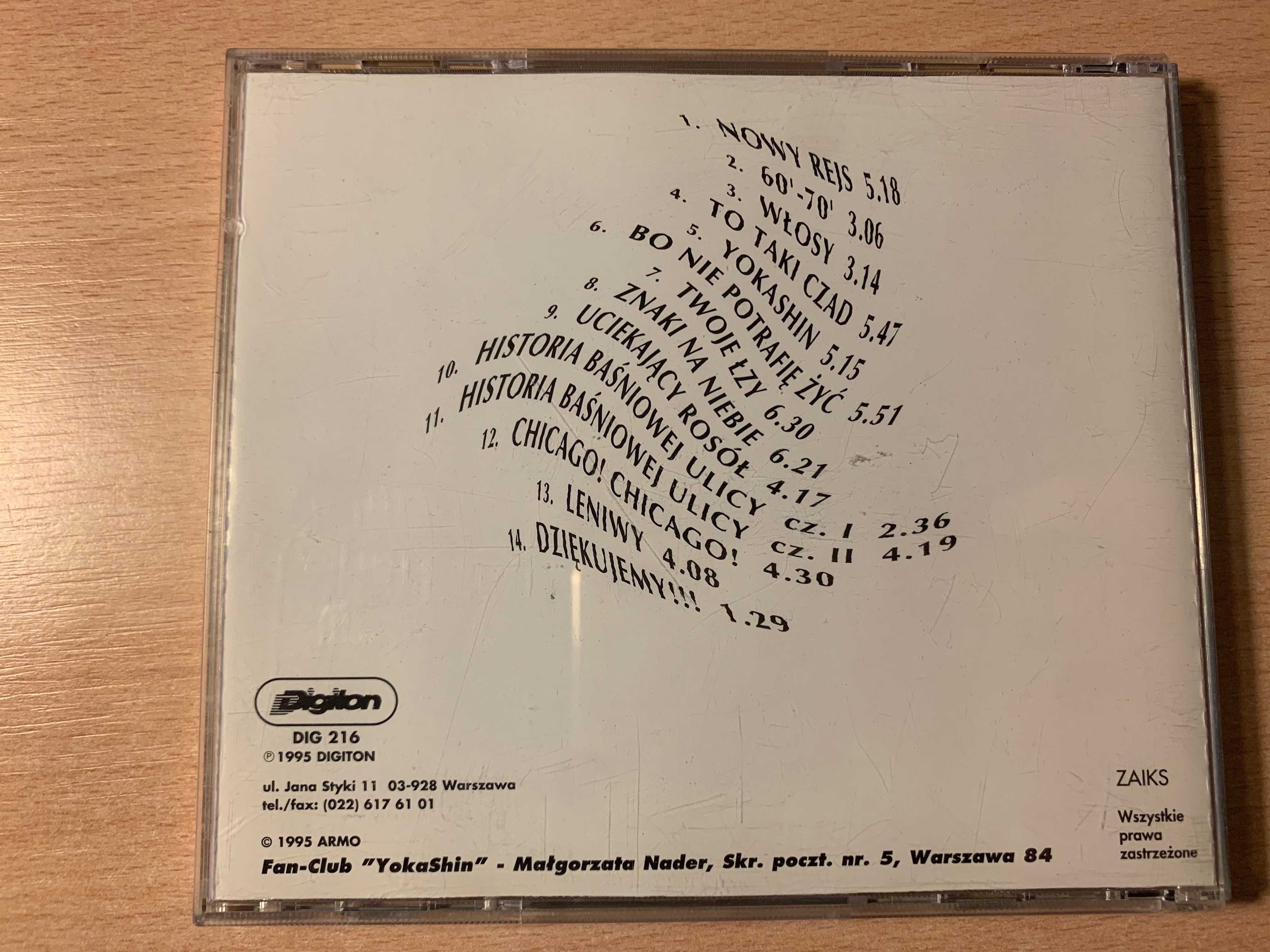Yokashin pierwsza CD z 1995 r. nowa unikat
