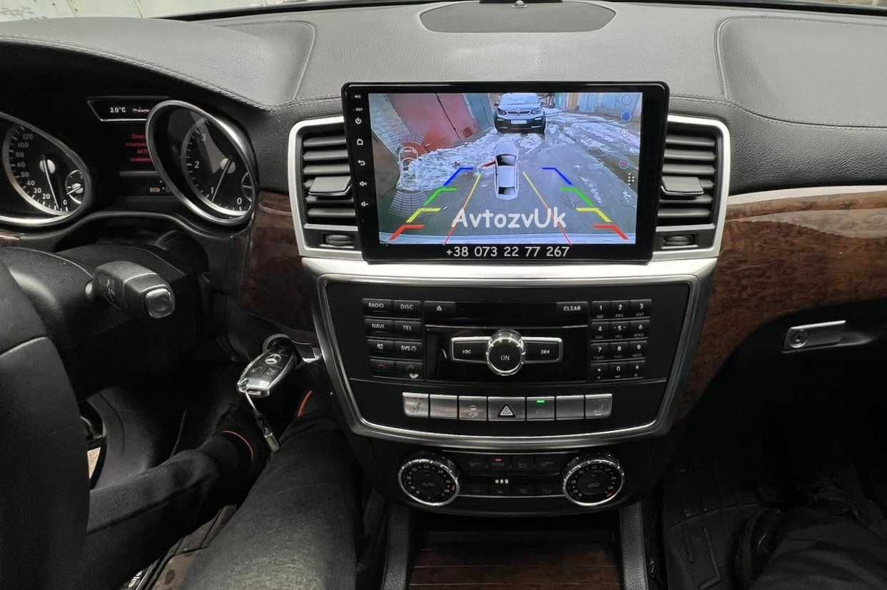 Магнитола ML GL GLK C Mercedes w166 x204 w204 w212 E-class Android 14