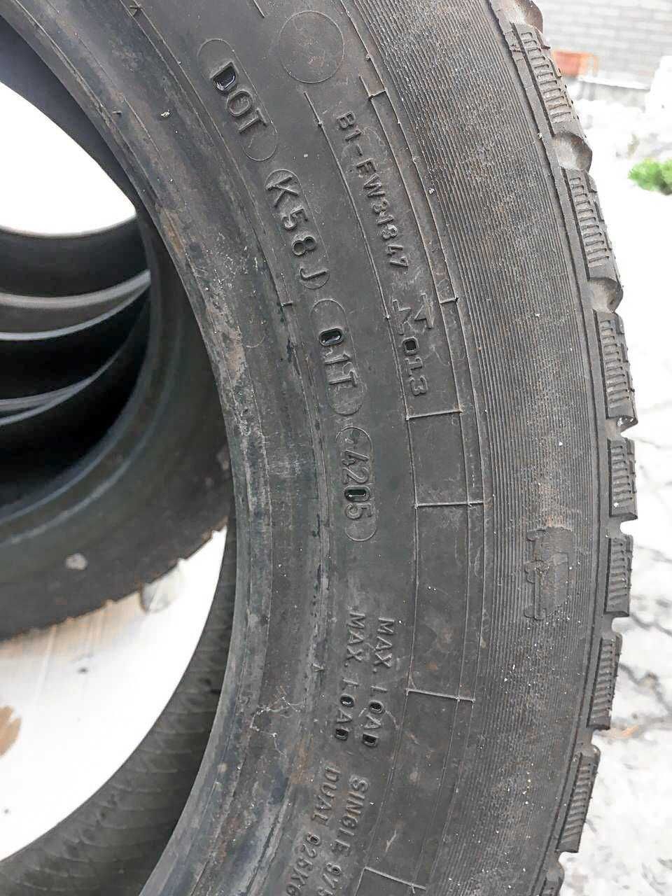 Резина R16 "C" 205/65 DUNLOP Зима