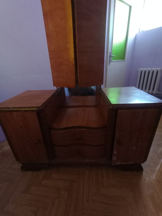 Toaletka bez lustra, szafka, PRL