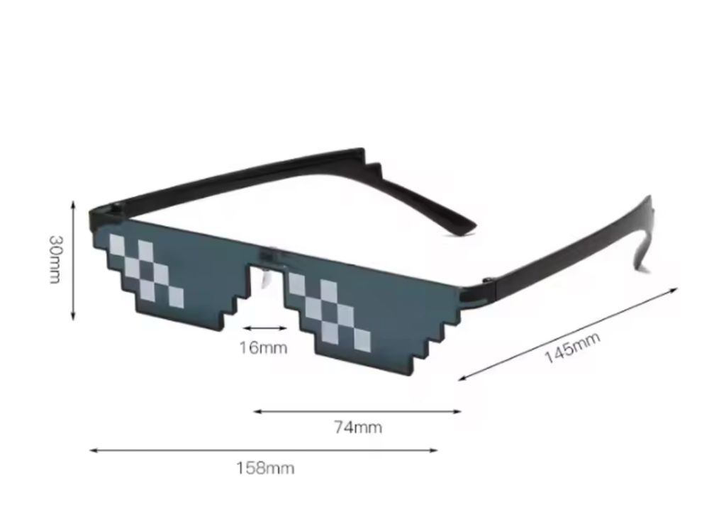 Nowe okulary minecraft