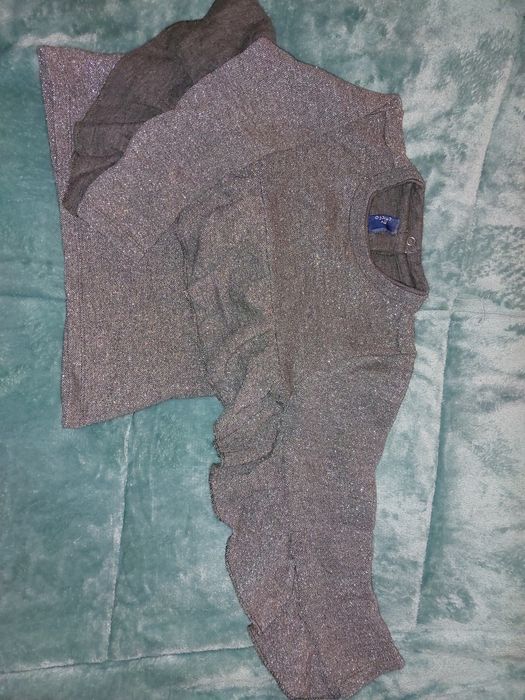 Camisola prateada chicco menina 3anos