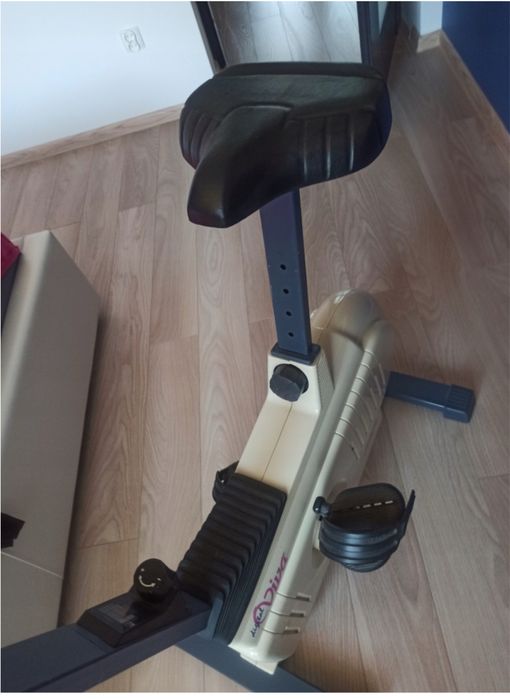 Rower stacjonarny treningowy Ginny Atala model „Viva Digital”.