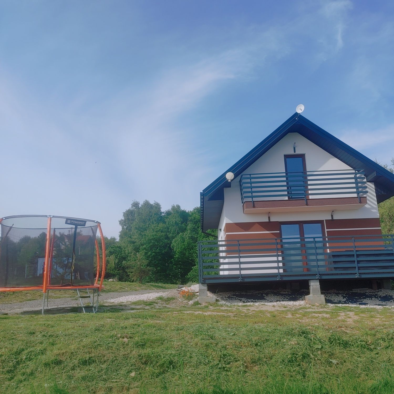 Domek całoroczny, Wynajem.Noclegi, Rożnów.Jezioro