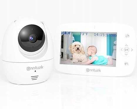 Enntuzk monitoring dla niemowląt z kamerą, 4,3 cala, NIE DZIAŁA KAMERA