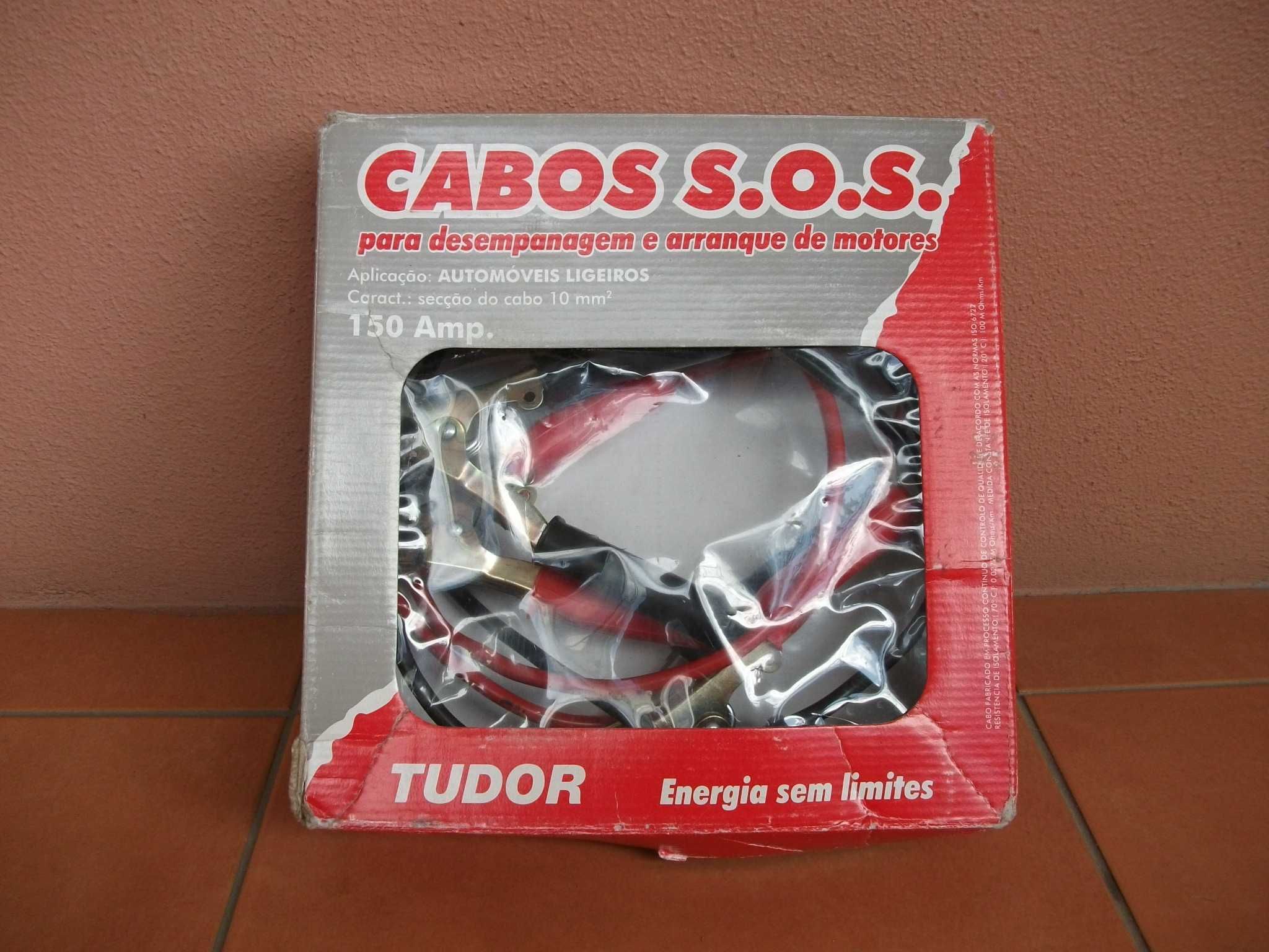 Cabo SOS para bateria da Tudor (com caixa e instruções)