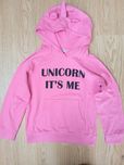 Sinsay różowa bluza Unicorn jednorożec 134